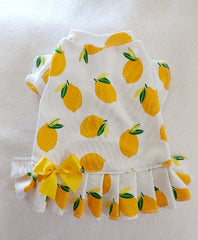 Lemon T-Shirt Dress