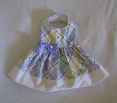 Lavender Plaid Dress
