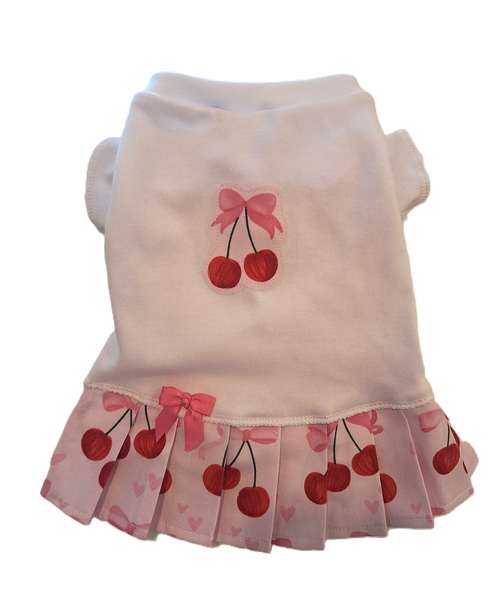 Cherries, Hearts, and Bows! T Shirt Dress