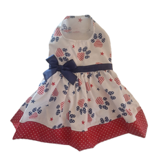 Patriotic Pawprints Dress