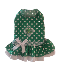 Spring Frog Green Dress