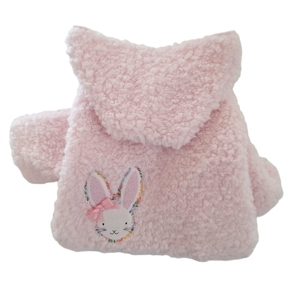 Pink Fluffy Bunny Hoodie