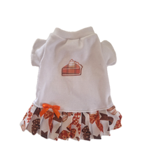 Pie Slice and Bows T Shirt Dress