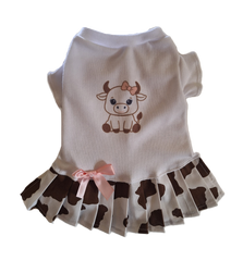 Cute Little Cow T Shirt Dress