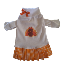 Thanksgiving Turkey Turtleneck Dress