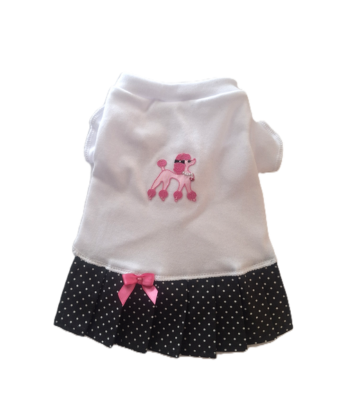 Pink Poodle T Shirt Dress