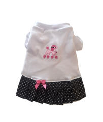 Pink Poodle T Shirt Dress