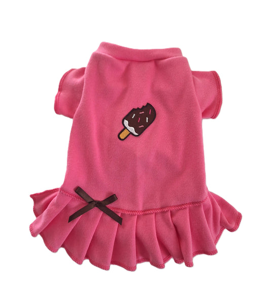 Ice Cream Bar Pink T Shirt Dress