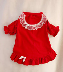 Pretty Red Nightgown