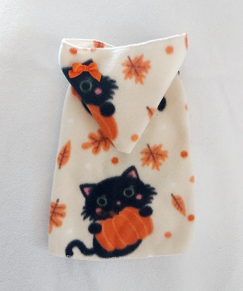 Kittens and Pumpkins Hoodie Dress