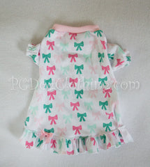 Bows Nightgown Short Sleeves (CLEARANCE)