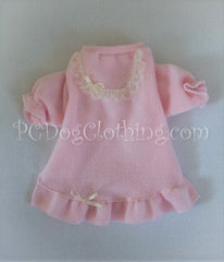 Cozy Pink Fleece Nightgown