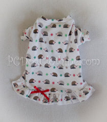 Christmas Hedgehogs Nightgown (CLEARANCE)