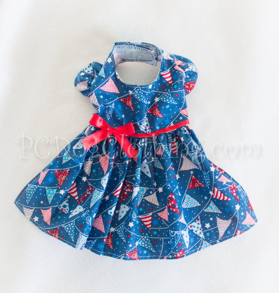 Red, White, and Blue Flags Dress