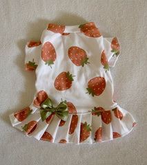 Strawberries T-Shirt Dress