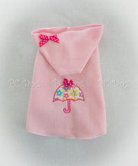 Pink April Showers Hoodie Dress